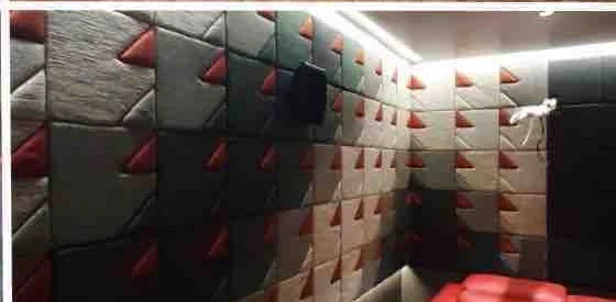 3D Geometric Acoustic Diffusion Panel Wall
