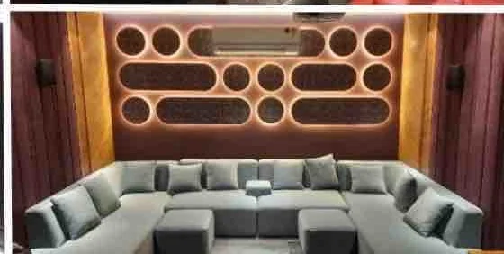 Soundwave Backlit Acoustic Lounge
